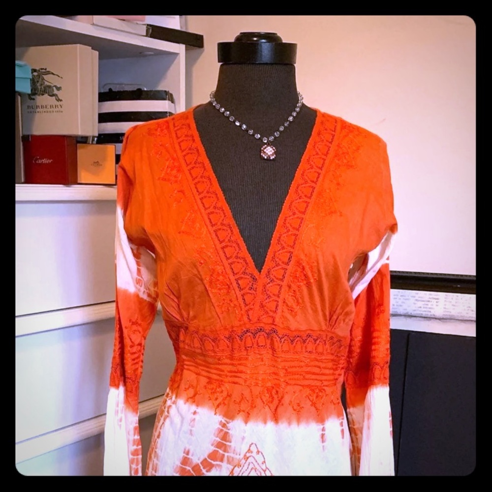 Tie Dye Dress beach coverup